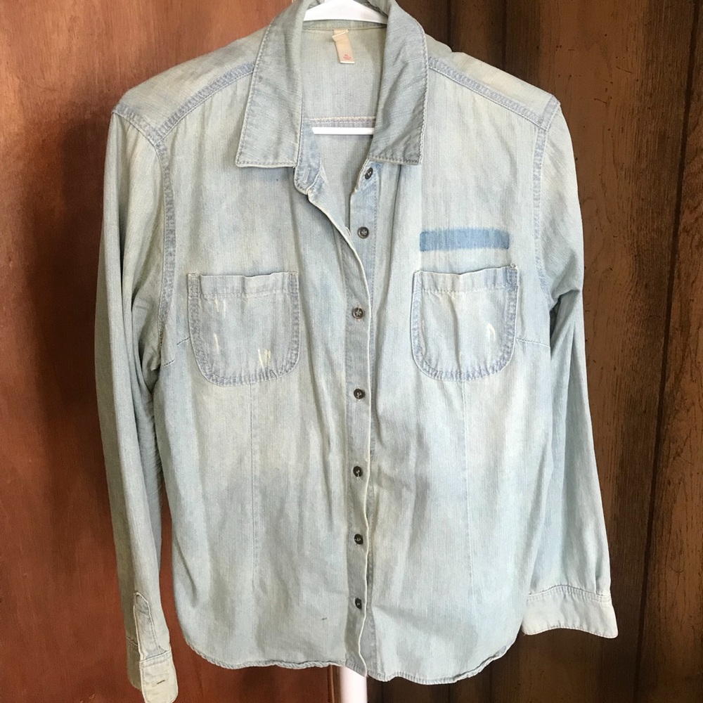 Denim Button Up Shirt